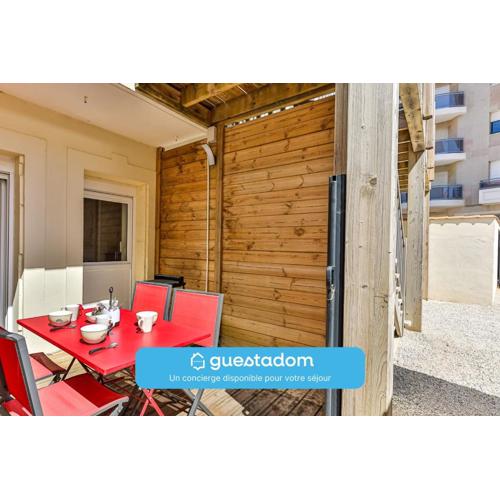Le Remblai - 50m de la plage - Terrasse