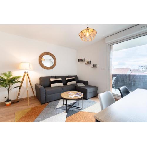 Le Rubens - Appartement 2 chambres - 6 personnes - Parking - Métro