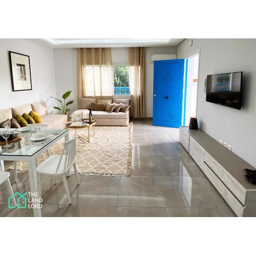 Le Safran - apt renove, spacieux et central a Marsa