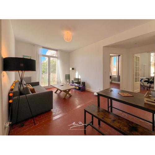Le Soleiado à 350m des Plages - 6 couchages - Wifi - 2 Bureaux