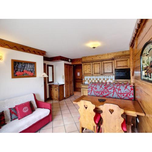 Les Alpages de Reberty: Superbe 3 Pièces 37m², 2 Chambres, 6 Pers, Piscine, Spa, Hammam, Saunas - FR-1-178-328