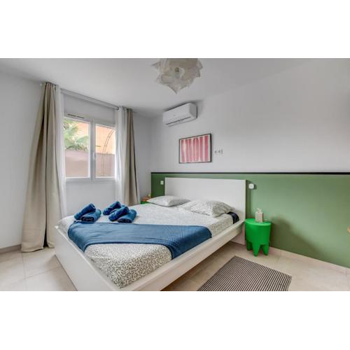 Les cactus bleus 35m2 , quartier des Minimes