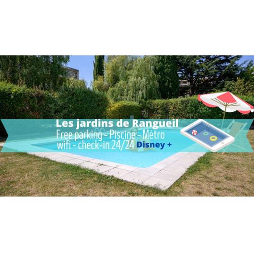 Les jardins de Rangueil, Parking, Métro, Piscine