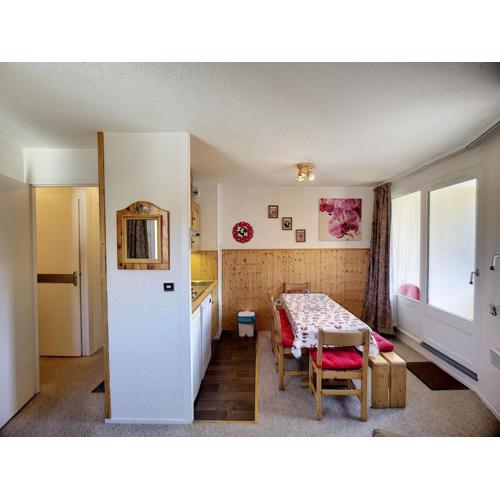 Les Menuires : 2 pièces, 6 pers, balcon sud, wifi, animaux, parking - FR-1-178-75