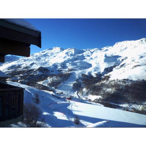 Les Menuires skis aux pieds