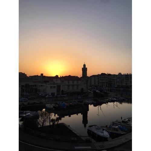 Les mythiques canaux de Sete, vue d\