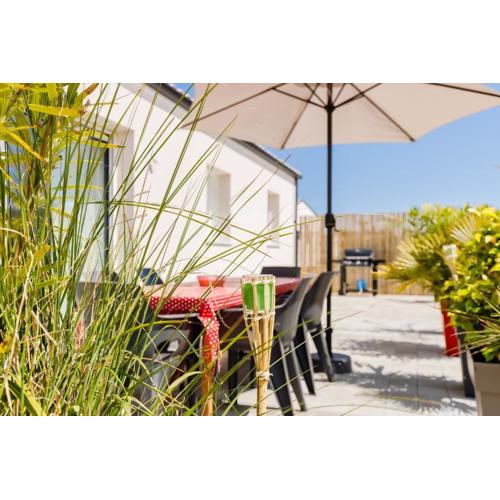 Les Tonnelles - Maison proche plage - Grand jardin