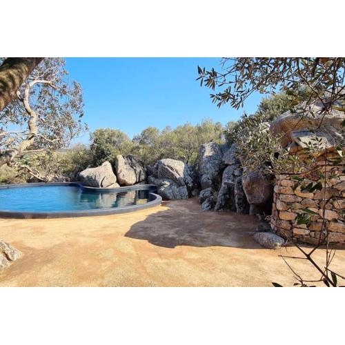 Lettu di Ita - Spectacular Gallura Stazzu with sea view and pool