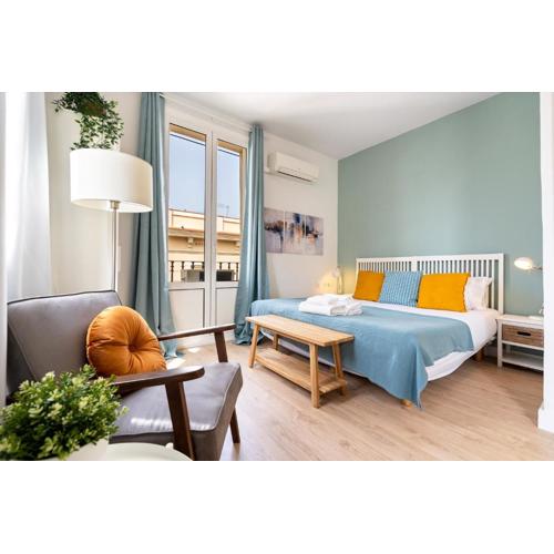 Lodging Apartments Barceloneta Beach Studio 42