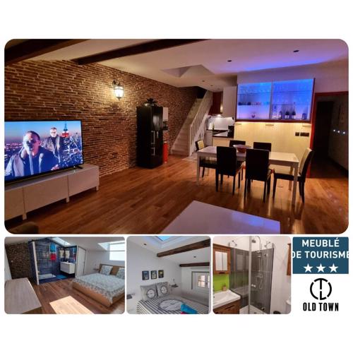 Loft 80m2 en plein cœur de la vieille ville 3 étoiles