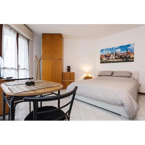 Loft alto con vista su Città Alta