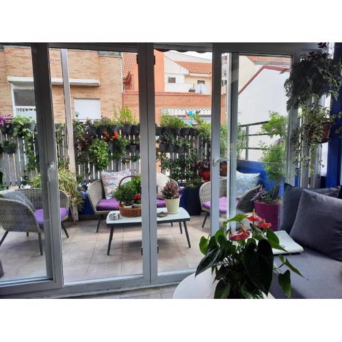 Loft con jardin