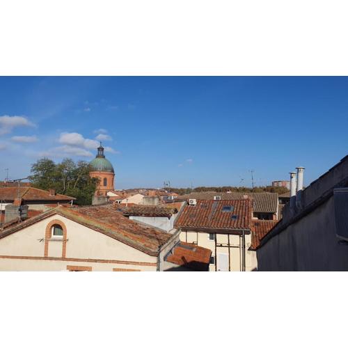 Loft de charme climatisé et sa terrasse