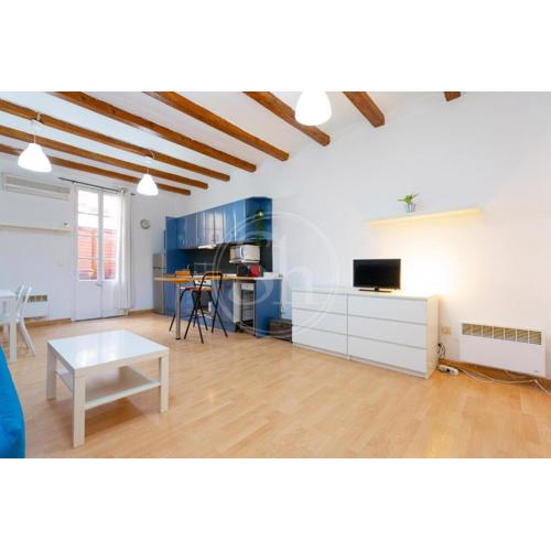 Loft en Gracià con terraza