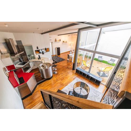 Loft, free and secure parking