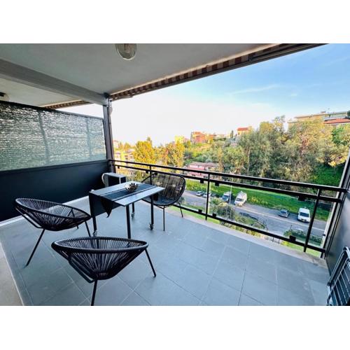 Loft Sanremo vista Mare Private Parking and Bike