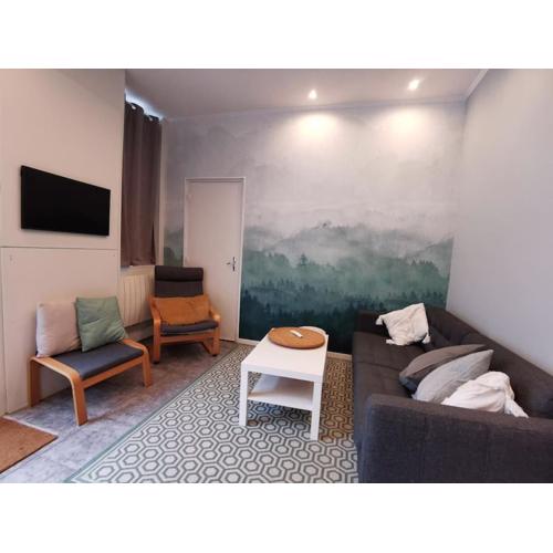 Logement 4 personnes tout équipé en centre-ville