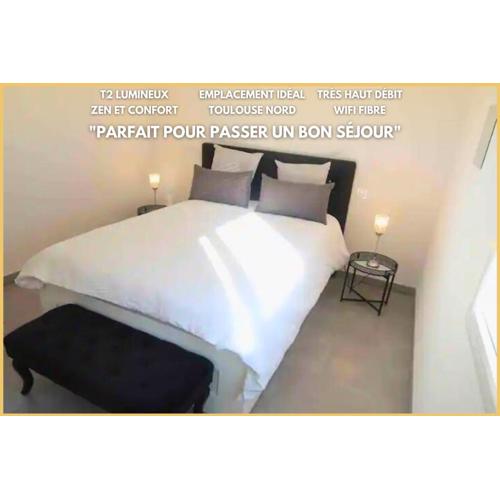 Logement Entier - Appartement T2 Confort - Toulouse - Balcon Aménagé