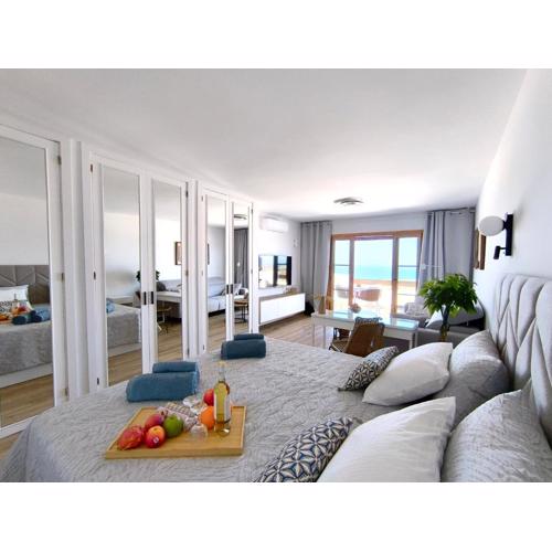 Los Cristianos - breathtaking view, AC, heated pool, fibre net
