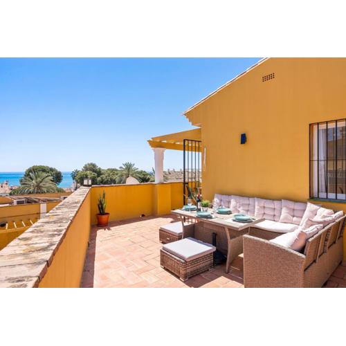 Lovely flat with sea view near the beach by Costarentals - Ref 37