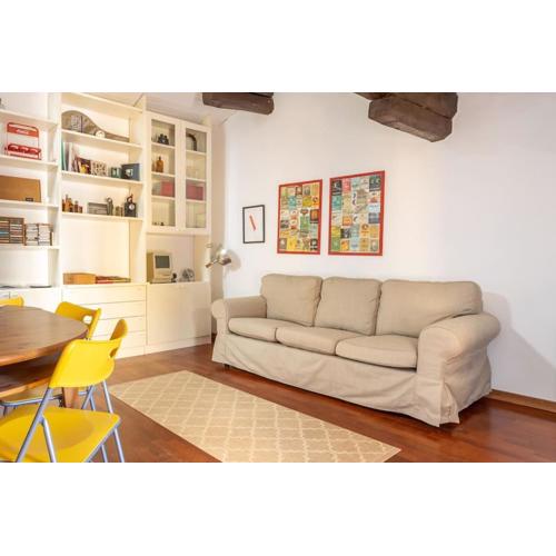 Lovely one-bedroom attic in an ancient village