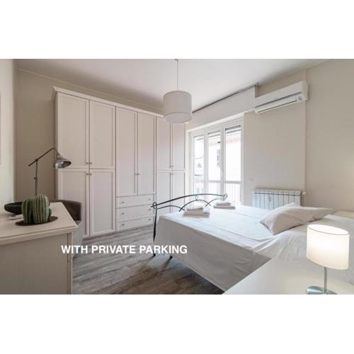 Lovely suite with private parking in Como