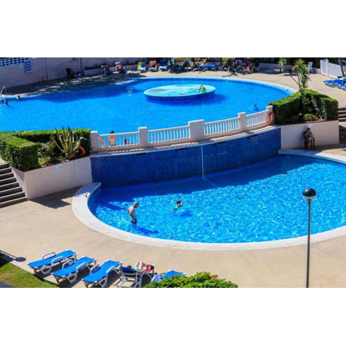 Luminoso apartamento en SALOU con TERRAZA y PARQUE INFANTIL IDEAL FAMILIAS