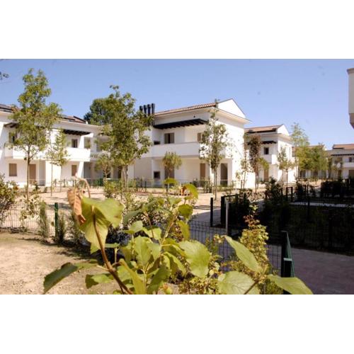 Luminous flat with attic in a residence with pool