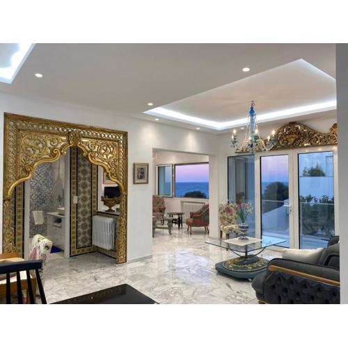 Luxurious Sea View with Private Beach in Gammarth, Marsa