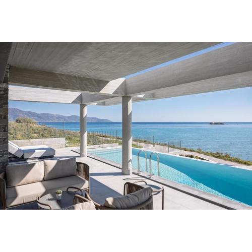 Luxurious Seafront Villa Karystos
