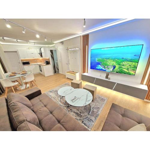 Luxury Apartment. 75 inches TV