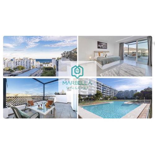 Luxury Penthouse Mountain Sea Views Puerto Banus