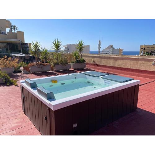 Luxury Rental Benalmadena - 550 m2 Penthouse - Jacuzzi, Golf & Beach