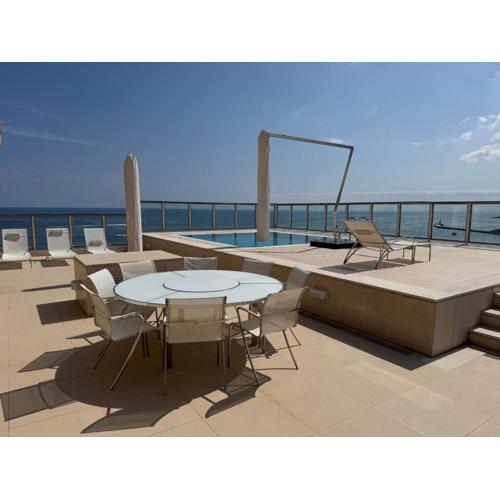 Luxury Seafront Penthouse with Private Pool & Breathtaking Panoramic Sea Views
