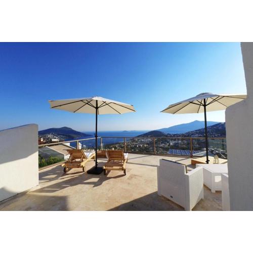 Luxury Two Bedroom Seaview Villa in Kalkan