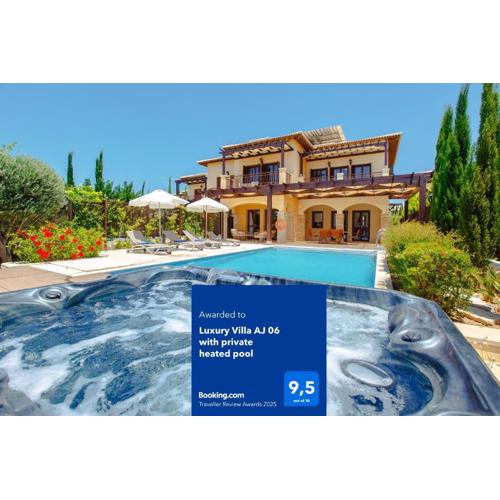 Luxury Villa AJ 06 with private heated pool