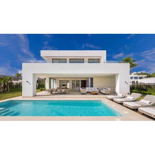 Luxury Villa in Marbella, Gym, Sauna, Pool - Villa Cipres