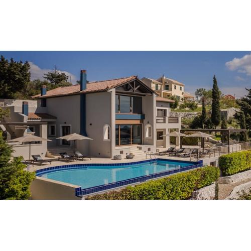 Luxury Villa Karmaniolos Fiskardo Kefalonia