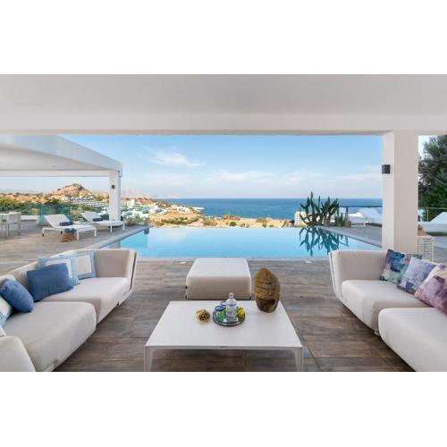 Luxury Villa Oceania Lindos with Private Infinity Pool