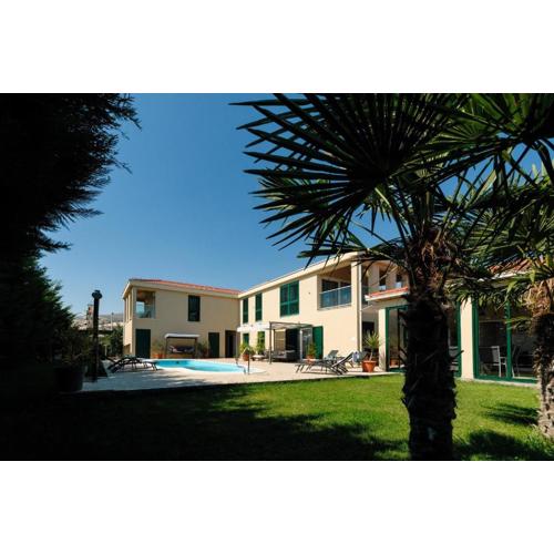 Luxury Villa with Heated Pool, Terrace, and Outdoor Amenities for Relaxation