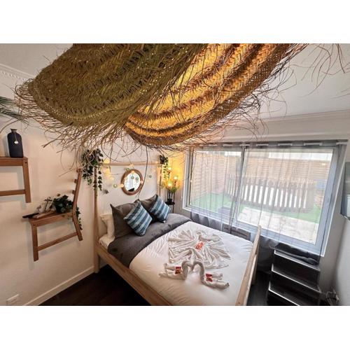 Magic suite avec Balnéo, Sauna et terrasse