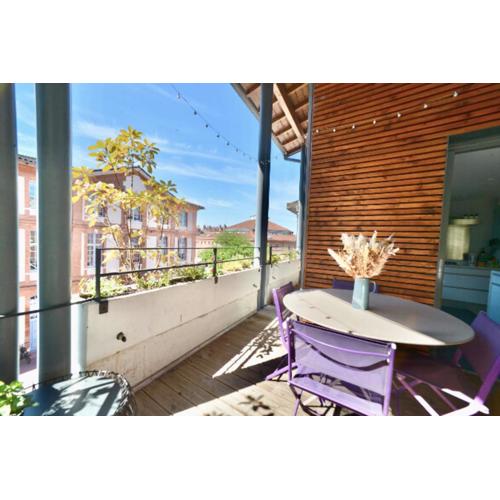 Magnificent apartment with terrace in Toulouse