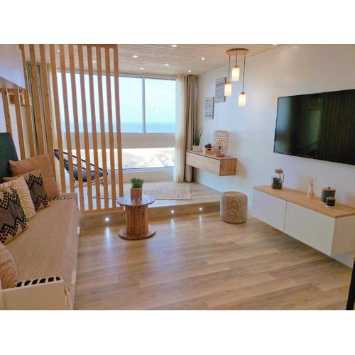 Magnifique Studio Face Mer avec Place Privative.