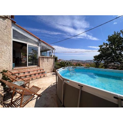 Maison au calme vue mer à 180