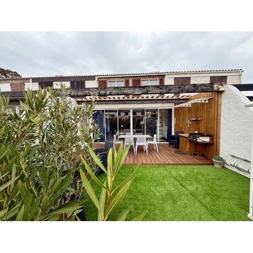 Maison avec jardinet proche plage et parking - FR-1-652-58