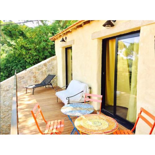 Maison, centre ville, terrasse, parking, calme