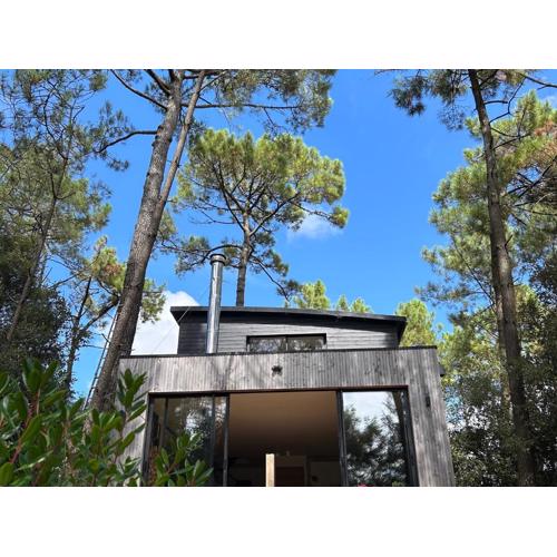 Maison dans les arbres, proche plage, cheminée, jardin, parking - FR-1-652-46