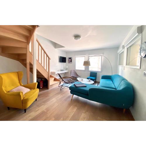Maison de ville moderne en plein cœur de Rouen