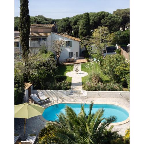 Maison Fruitier with pool at 15m from the Beach in Sainte-maxime