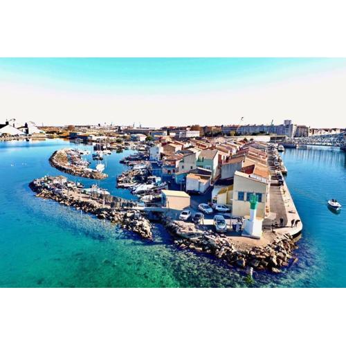 Maison quartier pointe-courte à Sète